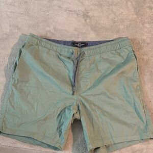 Men's Green Khaki Shorts